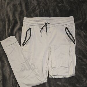 South Pole Light Gray Joggers with Black Details